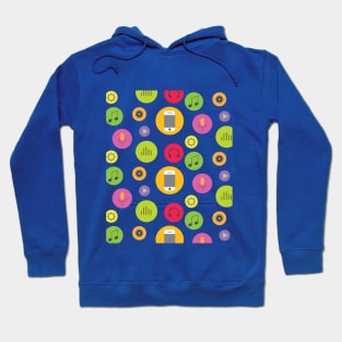 Colourful Icons Hoodie